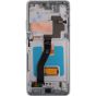 Samsung S21 Ultra 5G LCD with Touch + Frame After Market Soft OLED Phantom Silver (BIG SIZE) 6.78' (120 HZ)