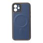 Brilliance LUX For iPhone 14 Pro Diamong Piece with Magnetic wireless charging Case Blue