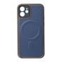 Brilliance LUX For iPhone 14 Diamong Piece with Magnetic wireless charging Case Blue