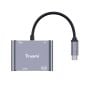 TRUSMI DS01-03 Type-C to HDMI VGA Multiport Adapter – USB 3.0, PD 100W Charging