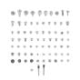iPhone 16 Pro Complete Screw Set