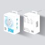 TRUSMI 30W Dual USB & Type-C Fast Charger