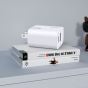 TRUSMI 20W Dual USB & Type-C White Fast Charger
