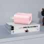 TRUSMI 20W Pink Dual Type C & USB Power Adapter w/ Type C to Type C Cable
