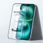 TRUSMI 3D Transparent Tempered Glass Screen Protector for iPhone 15 Pro Max - 10-Pack