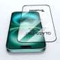 TRUSMI 3D Transparent Tempered Glass Screen Protector for iPhone 15 Pro Max