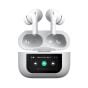 TRUSMI Semi-In-ear multifunctional wireless Headphones with LED screen White