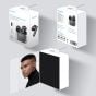 TRUSMI ENC Zinc Alloy Metal Semi-in-Ear Wireless Headphones Gray