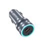 TRUSMI 55W 2 Type C & USB-L Metal Car Charger Sliver
