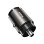TRUSMI 60W USB & Type C Metal Fast Car Charger Gray