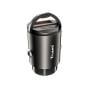 TRUSMI 60W USB & Type C Metal Fast Car Charger Gray