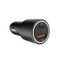 TRUSMI 66W USB & Type C Metal Fast Car Charger Gray