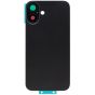 iPhone 16 Plus Back Glass W/Steel Plate & Magnet Black (OEM PULL)