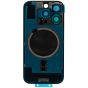 iPhone 16 Pro Back Glass W/Steel Plate & Magnet Black Titanium (OEM PULL)