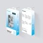 TRUSMI Samsung S21 Ultra Full Adhesive Curved Tempered Glass Pack of 10 (Functioning Fingerprint)