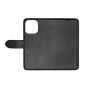 TRUSMI iPhone 14 Plus Cowhide Leather Wallet Case with Card Slot Black