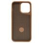 Brilliance LUX iPhone 14 Pro Max 360° Rotating Magnetic Metal Bracket Carbon Fiber Pattern Matte PC+TPU Phone case Gold