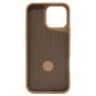 Brilliance LUX iPhone 16 Pro Max 360° Rotating Magnetic Metal Bracket Carbon Fiber Pattern Matte PC+TPU Phone case Gold