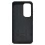 Brilliance LUX iPhone S25 360Â° Rotating Magnetic Metal Bracket Carbon Fiber Pattern Matte PC+TPU Phone case Black