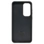 Brilliance LUX iPhone S24 plus 360° Rotating Magnetic Metal Bracket Carbon Fiber Pattern Matte PC+TPU Phone case Black
