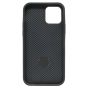 Brilliance LUX iPhone 12 Pro 360° Rotating Magnetic Metal Bracket Carbon Fiber Pattern Matte PC+TPU Phone case Black