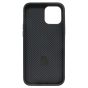 Brilliance LUX iPhone 12 Pro Max 360° Rotating Magnetic Metal Bracket Carbon Fiber Pattern Matte PC+TPU Phone case Black