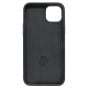 Brilliance LUX iPhone 15 Plus 360° Rotating Magnetic Metal Bracket Carbon Fiber Pattern Matte PC+TPU Phone case Black
