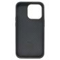 Brilliance LUX iPhone 14 Pro 360° Rotating Magnetic Metal Bracket Carbon Fiber Pattern Matte PC+TPU Phone case Black