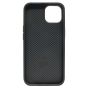 Brilliance LUX iPhone 15 360° Rotating Magnetic Metal Bracket Carbon Fiber Pattern Matte PC+TPU Phone case Black