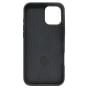 Brilliance LUX iPhone 16 Plus 360° Rotating Magnetic Metal Bracket Carbon Fiber Pattern Matte PC+TPU Phone case Black