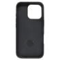 Brilliance LUX iPhone 16 Pro 360° Rotating Magnetic Metal Bracket Carbon Fiber Pattern Matte PC+TPU Phone case Black