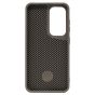 Brilliance LUX iPhone S25 360Â° Rotating Magnetic Metal Bracket Carbon Fiber Pattern Matte PC+TPU Phone case Grey