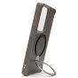 Brilliance LUX iPhone S25 ultra 360° Rotating Magnetic Metal Bracket Carbon Fiber Pattern Matte PC+TPU Phone case Grey