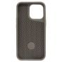 Brilliance LUX iPhone 13 Pro 360° Rotating Magnetic Metal Bracket Carbon Fiber Pattern Matte PC+TPU Phone case Grey