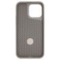 Brilliance LUX iPhone 14 Pro Max 360° Rotating Magnetic Metal Bracket Carbon Fiber Pattern Matte PC+TPU Phone case Grey