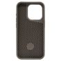 Brilliance LUX iPhone 15 Pro 360° Rotating Magnetic Metal Bracket Carbon Fiber Pattern Matte PC+TPU Phone case Grey