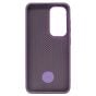 Brilliance LUX iPhone S24 360° Rotating Magnetic Metal Bracket Carbon Fiber Pattern Matte PC+TPU Phone case Purple