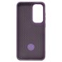 Brilliance LUX iPhone S24 plus 360° Rotating Magnetic Metal Bracket Carbon Fiber Pattern Matte PC+TPU Phone case Purple