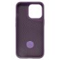 Brilliance LUX iPhone 13 Pro 360° Rotating Magnetic Metal Bracket Carbon Fiber Pattern Matte PC+TPU Phone case Purple