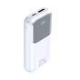 TRUSMI Mini Power Bank White with Digital Display PB06-012 (22.5W) (10000mAh)