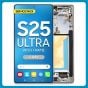 Samsung S25 Ultra LCD with Touch + Frame Gray SERVICE PACK