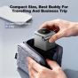 TRUSMI 3-in-1 Qi2 Wireless Charging Station – Cube Magnetic Charger Gray
