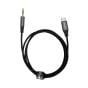 TRUSMI CA50-04 Lighting to 3.5mm Braided Audio Cable