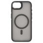 Brilliance LUX iPhone 16E Silicone-Feel Magnetic Hybrid TPU + PC Phone Case Black
