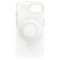 Brilliance LUX iPhone 16E Glitter Sparkle Magnetic Clear TPU + Acrylic with Kickstand Phone Case White