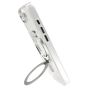 Brilliance LUX iPhone 16E Glitter Sparkle Magnetic Clear TPU + Acrylic with Kickstand Phone Case White