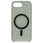 Brilliance LUX iPhone 16E High-Clarity Transparent Clear PC Magnetic Phone Case Black