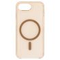 Brilliance LUX iPhone 16E High-Clarity Transparent Clear PC Magnetic Phone Case Gold