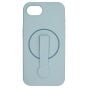 Brilliance LUX iPhone 16E Silicone with BackSide 360° Rotating Wrist Strap Magnetic Phone Case Sky Blue