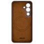 Brilliance LUX iPhone 16E Magnetic Solid Silicone with Open-Area Camera Cutout Phone Case Brown